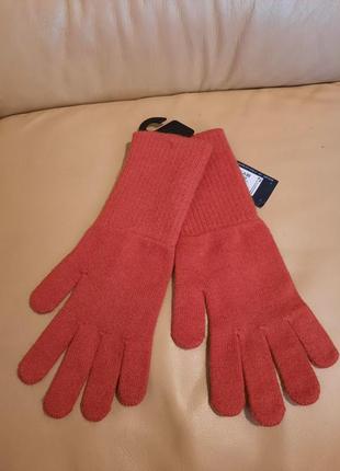 Фірмові трикотажні рукавички2 фото