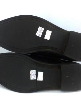 Шкіряні шкільні туфлі для хлопчика для школи від бренду next, р. 36 код w36299 фото