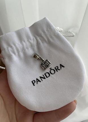 Шарм disney замок pandora s925