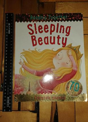 Дитяча книжка спляча красуня, спящая красавица, аврора