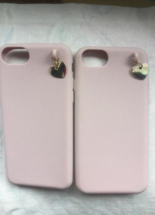 Чохол для iphone рожевий