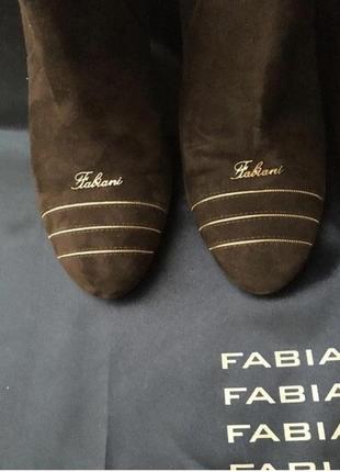 Чобати сапоги замшеві fabiani