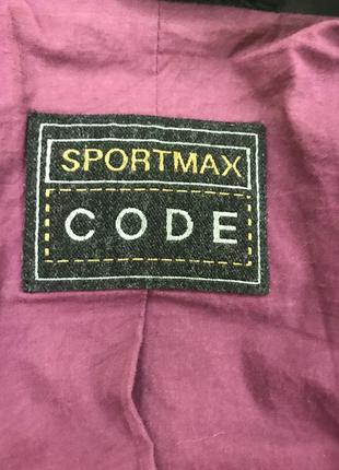 Кожаный жакет sportmax code (2-я линия max mara)4 фото