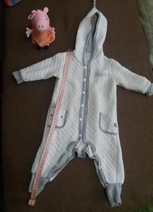 Капитоновый комбинезон smil 68 размер