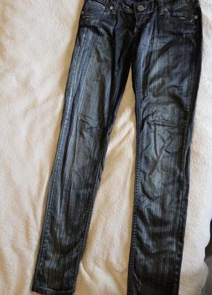 Классые узкие брюки штаны скинни р. s-m (38) цвет под джинсы