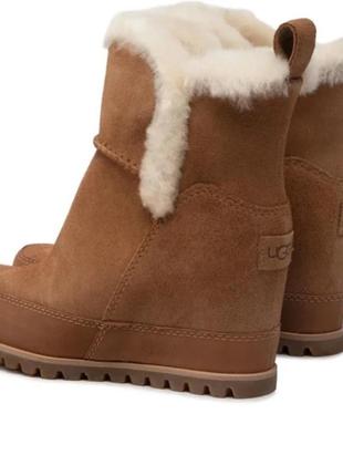 Ботильоны на танкетке ugg зима натуральная кожа -замш1 фото