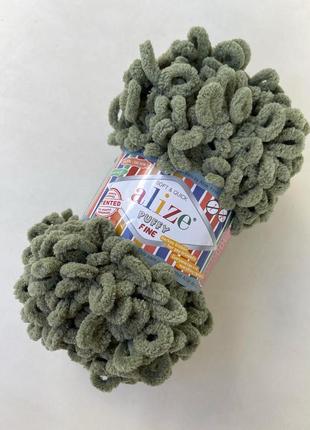 Пряжа alize puffy fine 833 6371