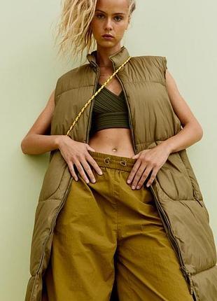 Подовжений жилет h&m