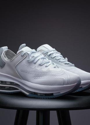 Демисезонные мужские белые кроссовки чоловічі білі кросівки