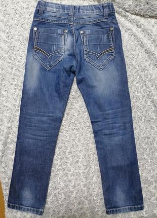 Стильные джинсы 7-8 лет3 фото
