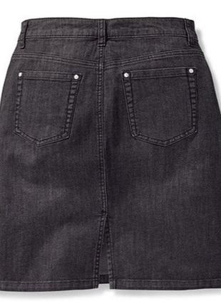 Фирменная джинсовая юбка от tcm tchibo.германия. оригинал!!!3 фото
