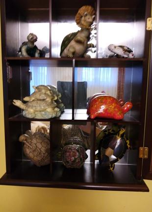 Черепаха крупная,из камня ,есть большая коллекция черепах из разных стран7 фото