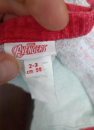 Полотенце с капюшоном ovs marvel capitan america 4