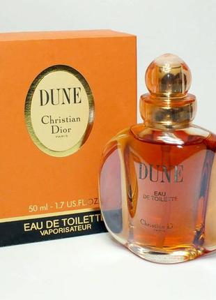 Christian dior dune винтаж 1991г edt оригинал 3 мл распив аромата затест