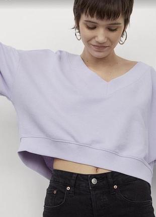 Толстовка h&m s оверсайз 2