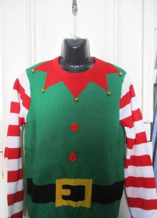 Свитер мужской.новогодний.разм l
