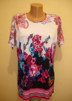 Нарядная блуза-футболка   "woccow"