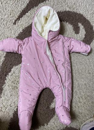 Человечек комбинезон зимний 68