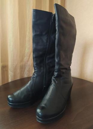 Женские высокие сапоги