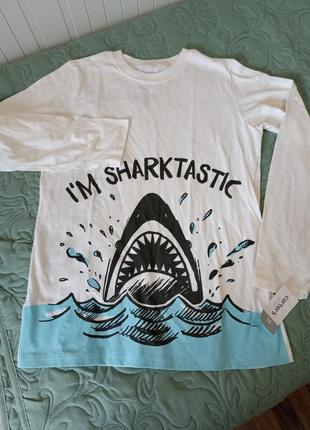 Хлопковий тонкий реглан бренду carter's  на 14 років унісекс