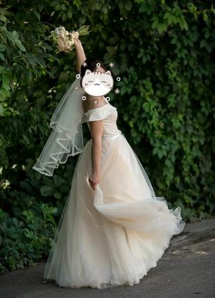 Плаття весільне4 фото