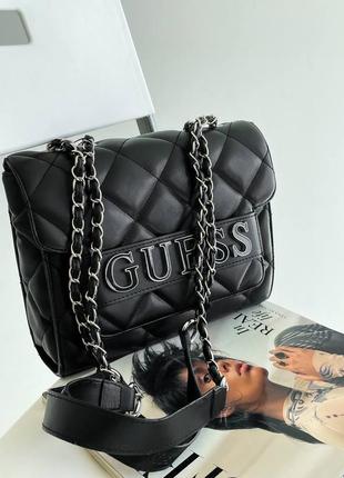 Сумка guess люкс чорна