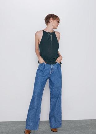 В'язаний топ/майка/zara /36/s