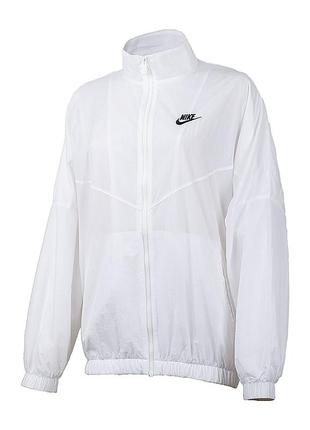 Куртка nike w nsw essntl wr wvn jkt | dm6185-1001 фото