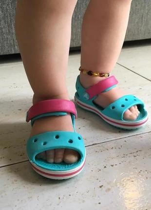 Босоніжки crocs crocband, c8, c9, c107 фото