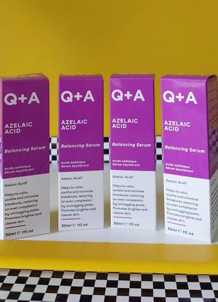 Сироватка для обличчя з азелаїновою кислотою q+a azelaic acid facial serum 30мл.1 фото