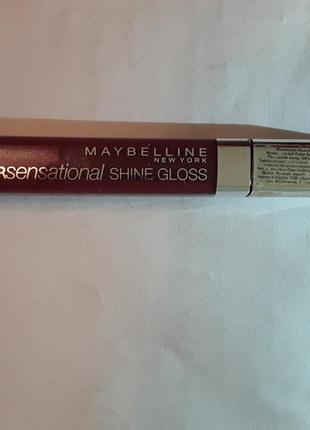 Блеск для губ maybelline color sensational shine gloss 360 stellar berry3 фото