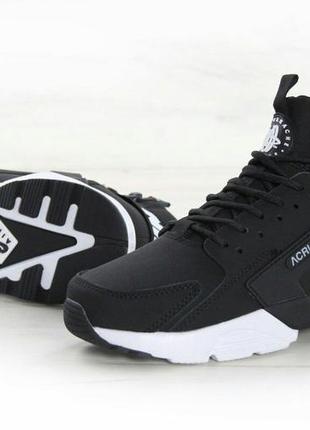 Зимние кроссовки nike huarache x acronym city winter огромный выбор обуви4 фото