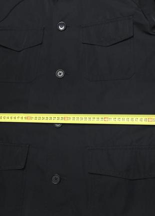 Фирменная крутая чёрная мужская кэжуал куртка жакет next как marks & spencer9 фото