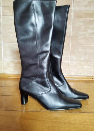 Шкіряні сапоги gabor