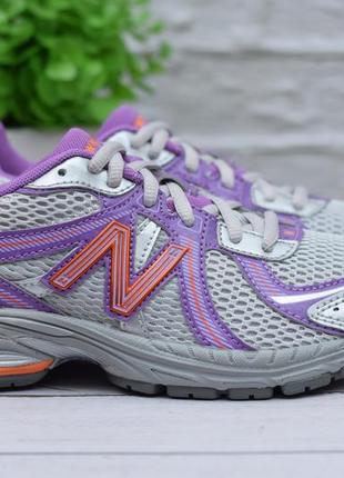 Серые беговые кроссовки new balance 860v2, 35 размер. оригинал