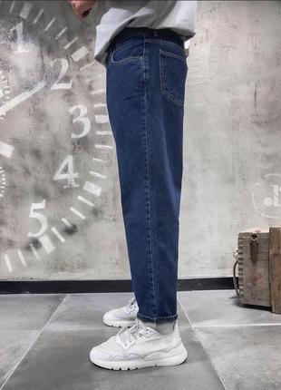 Мужские тёмно-синие джинсы чоловічі темно-сині джинси3 фото