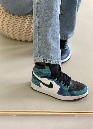 Чоловічі кросівки nike air jordan 1 retro high tie-dye