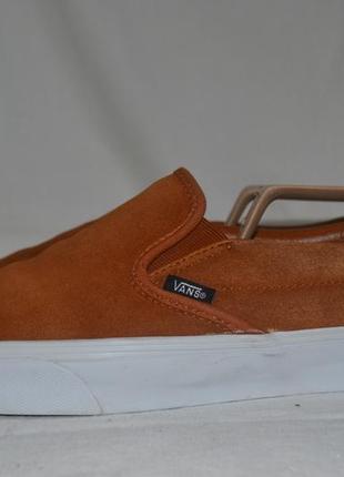 Vans 41р кроссовки кожаные, зимние оригинал. сникерсы