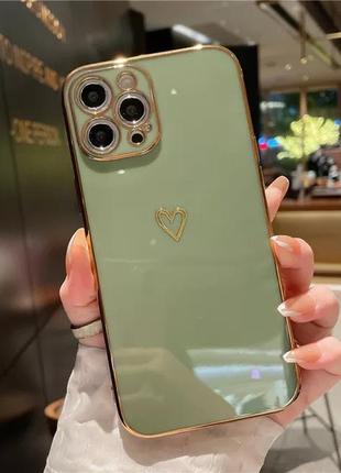 Чехол силиконовый на iphone 13 pro, силиконовый бампер на айфон 13 про