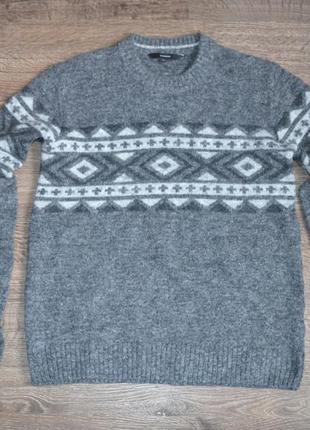 Оригинал теплый стильный свитерок reserved ®