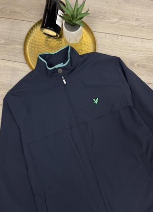 Оригінальна фірмова куртка вітровка lyle&scott2 фото