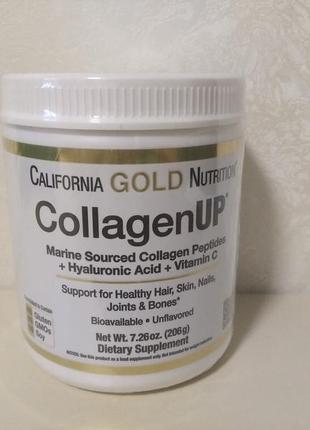 Морской гидролизованный коллаген california gold nutrition collagenup,206г2 фото