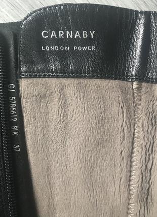 Зимние тёплые кожаные сапоги фирмы carnaby5 фото