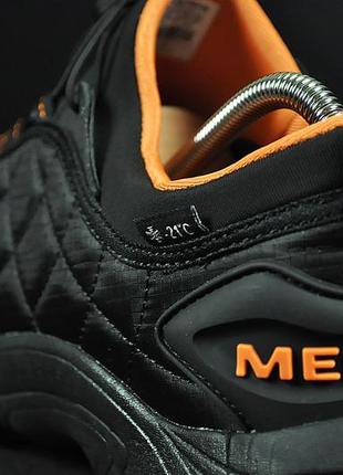 Кросівки  ice cap moc ii чорні з оранжевим5 фото