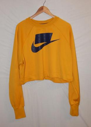 Толстовка жіноча кроп-топ nike nsw crew crop pk5 фото