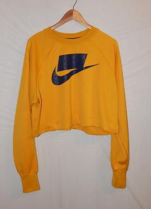 Женская толстовка кроп топ nike nsw crew crop pk7 фото