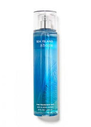 Парфюмированый спрей мист sea island shore bath and body works  bbw оригинал