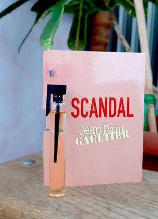 Jean paul gaultier scandal💥оригинал миниатюра пробник mini 5 мл книжка игла4 фото