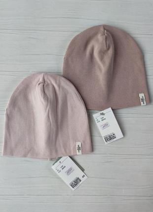 Нові шапочки в рубчик пуховик h&m розм. 2-6 міс, 6-12 міс., 1-2 р., 2-4 р.