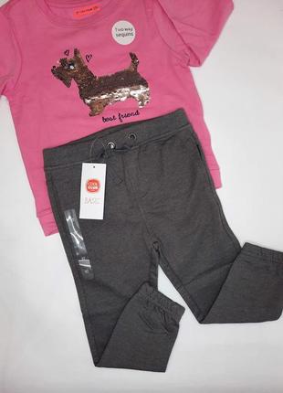 Штани теплі трикотажні на флісі